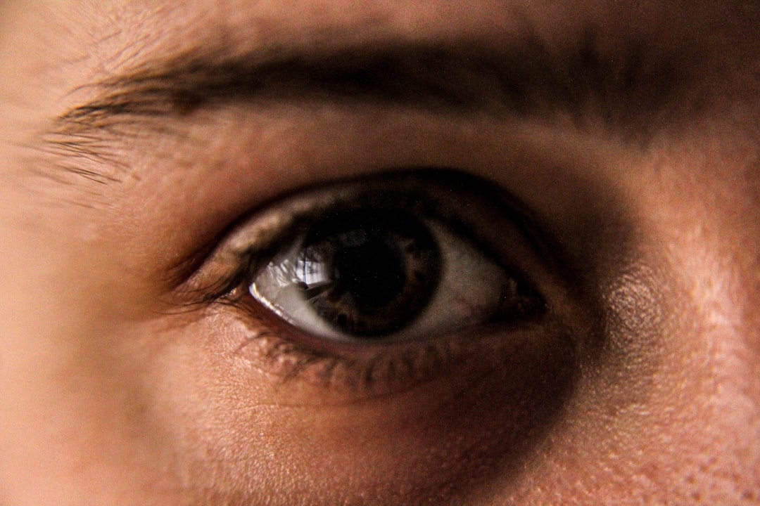 Close up of tired person